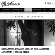 KOIS ASSOCIATED ARCHITECTS Ileana Makri Store for Yellowtrace